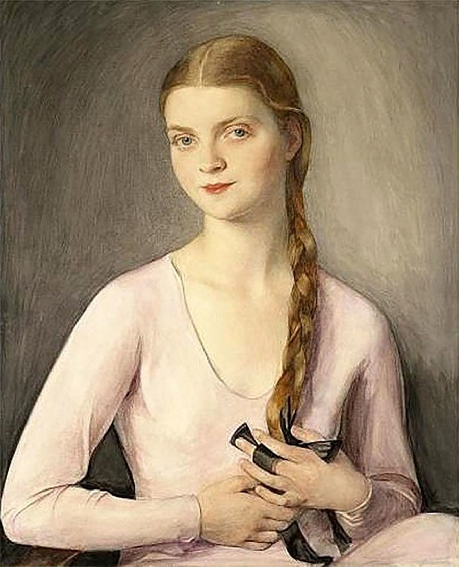 Sorin Sawelij Abramowitch. Porträt von Marina Fjodorowna Schaljapina.