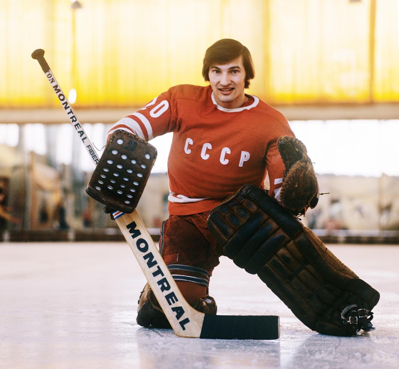 Vladislav Tretjak, golman hokejaške reprezentacije SSSR-a