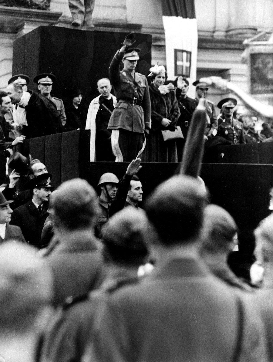 Король Михай I в 1940 году.