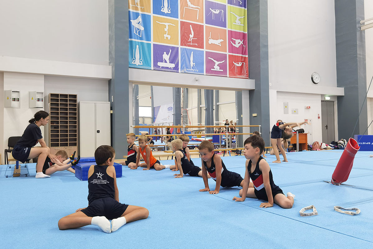 Das Gymnastikzentrum von Olympiasiegerin Julia Barsukowa in Kasan
