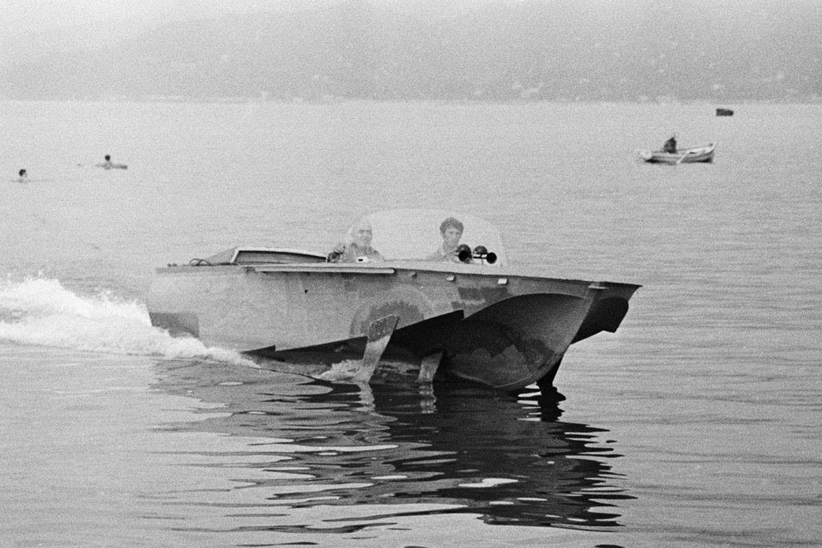 Аджарска АССР. 11 септември 1972 г. Катер на подводни криле 