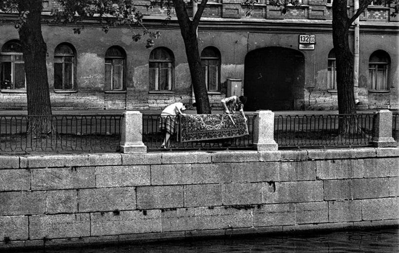 Canal Griboïedov en été 1986
