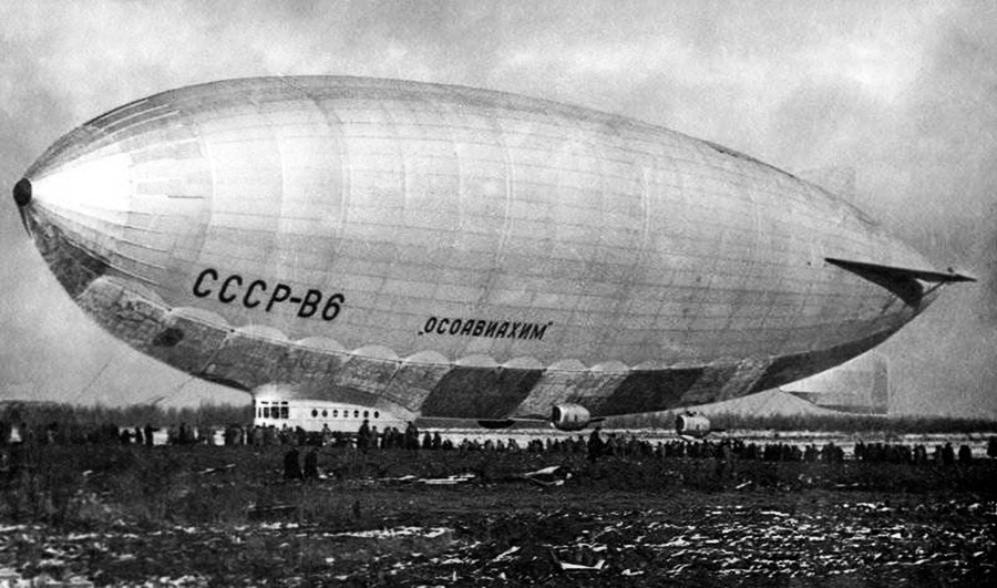 SSSR-V6 ‘Osoaviakhim’ airship.