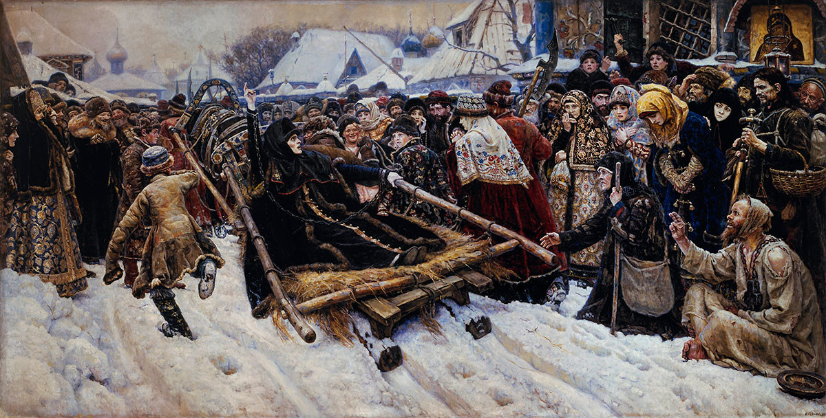 Василий Суриков. Боярыня Морозова, 1887