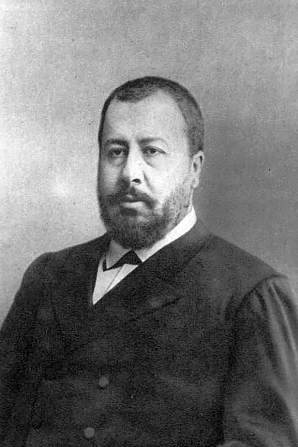 O prefeito Nikolai Aleksêiev na década de 1880.