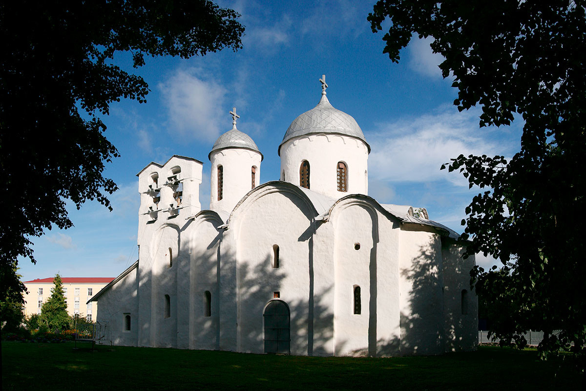 The Cathedral of John the Baptist in Pskov