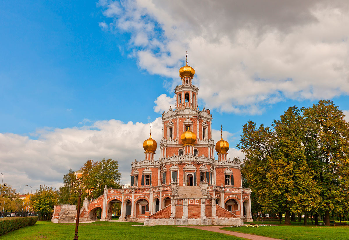 The Church of the Intercession in Fili in Moscow