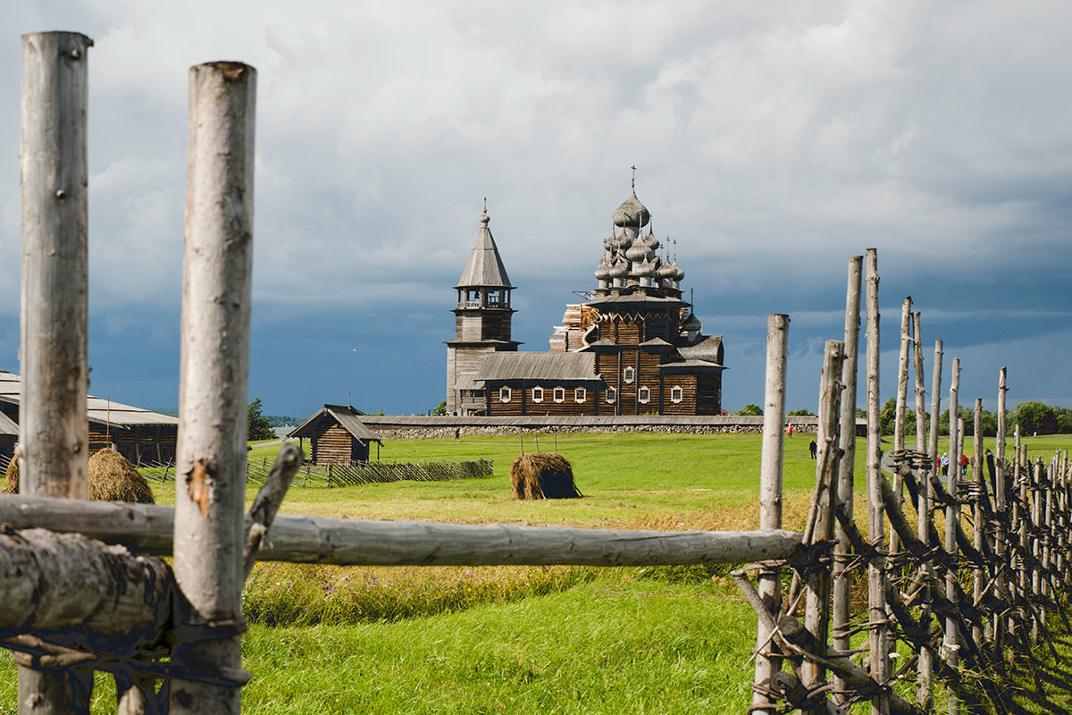 The Church of the Transfiguration on the island of Kizhi