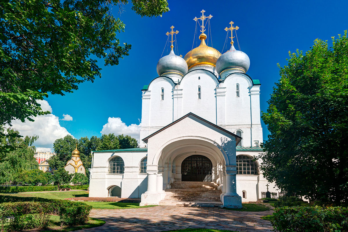 The Smolensky Cathedral of the Novodevichy Convent, Moscow