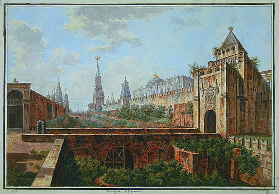 Kremlin pada tahun 1800-an.