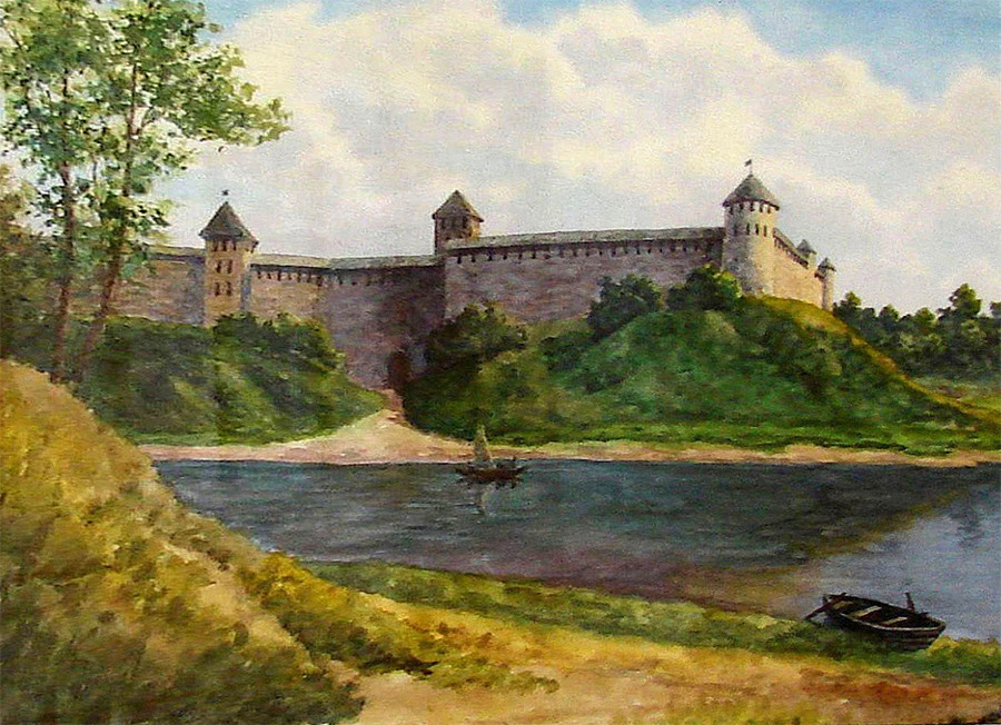 O. Kosvintsev. The Yam Fortress, The 15th century, 2004