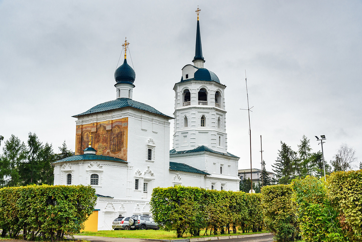 La chiesa del Salvatore a Irkutsk
