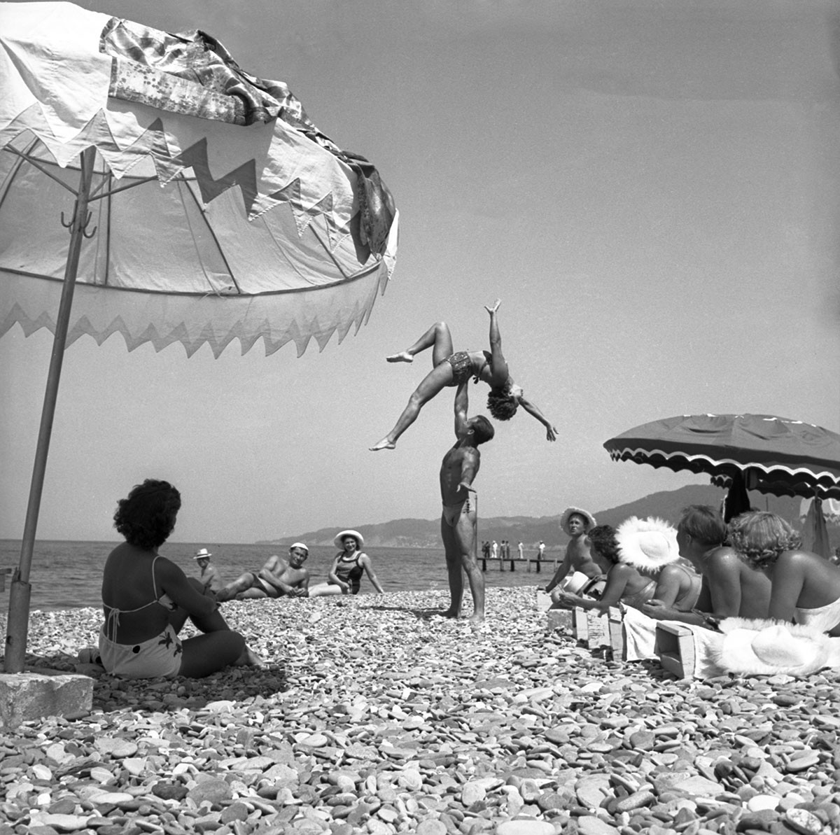 Urlaub in Sotschi, 1956.