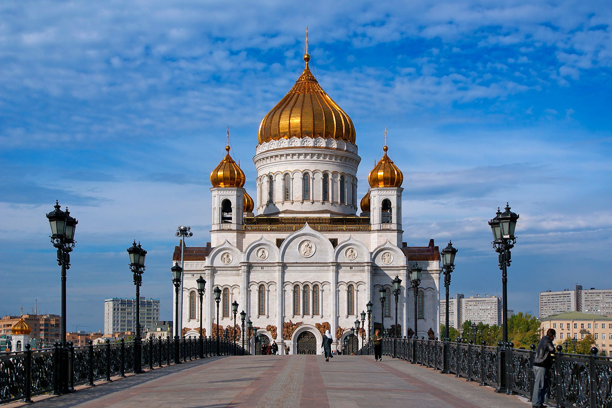 Christ-Erlöser-Kathedrale in Moskau.