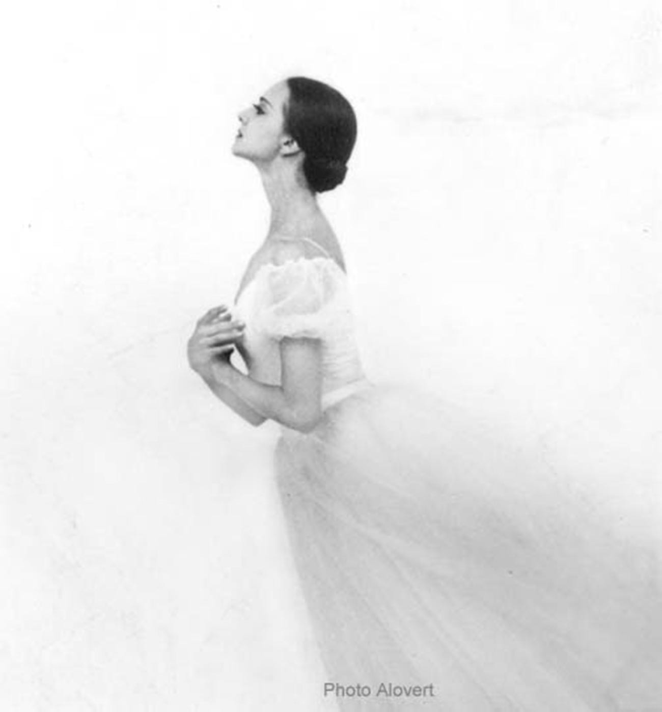 Janna Aïoupova dans Giselle lors de la tournée du Théâtre Kirov (Mariinsky) à Washington, 1989
