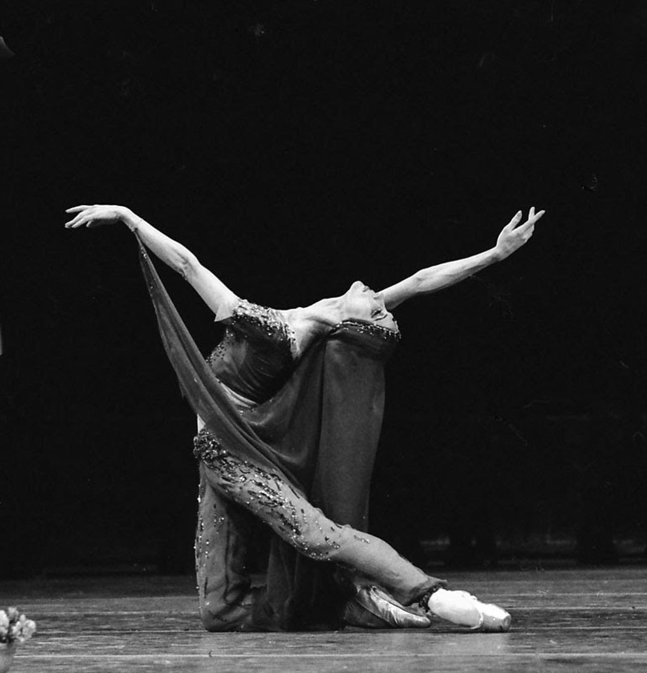 Natalia Makarova dans La Bayadère de l'American Ballet Company, 1980