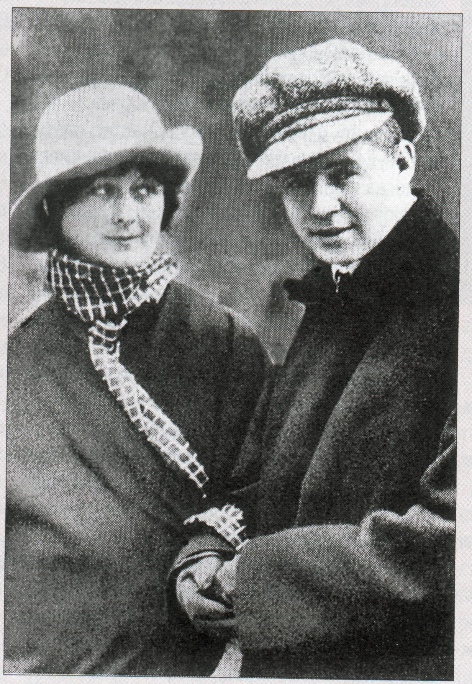 Sergueï Essenine et Isadora Duncan