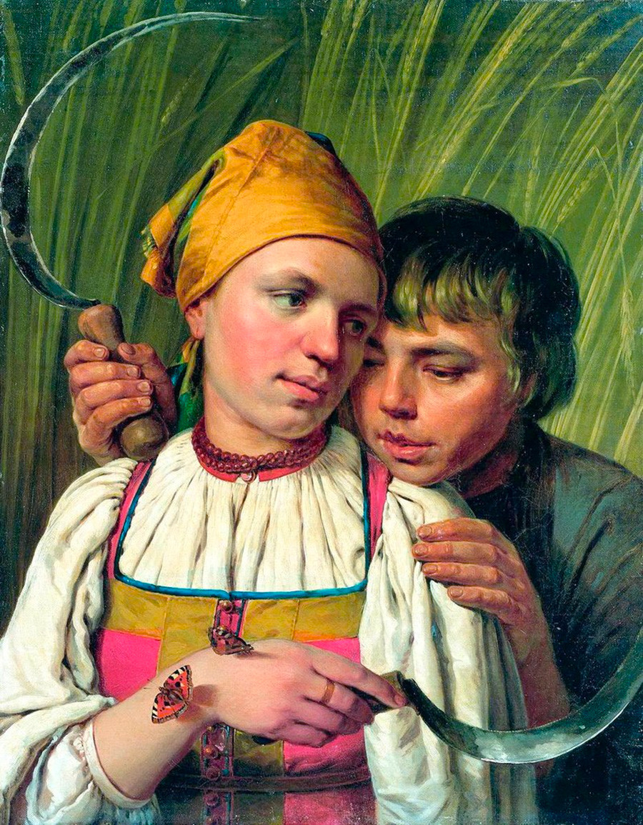 Les moissonneurs, 1825
