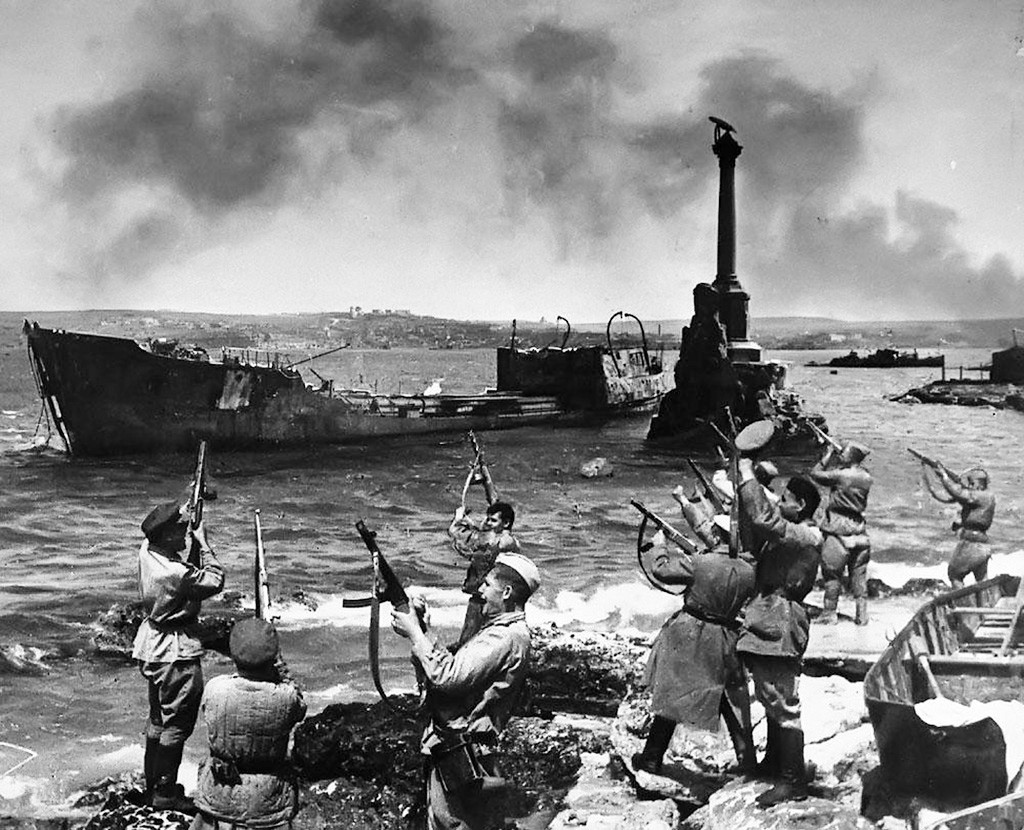 Befreites Sewastopol. Mai 1944.