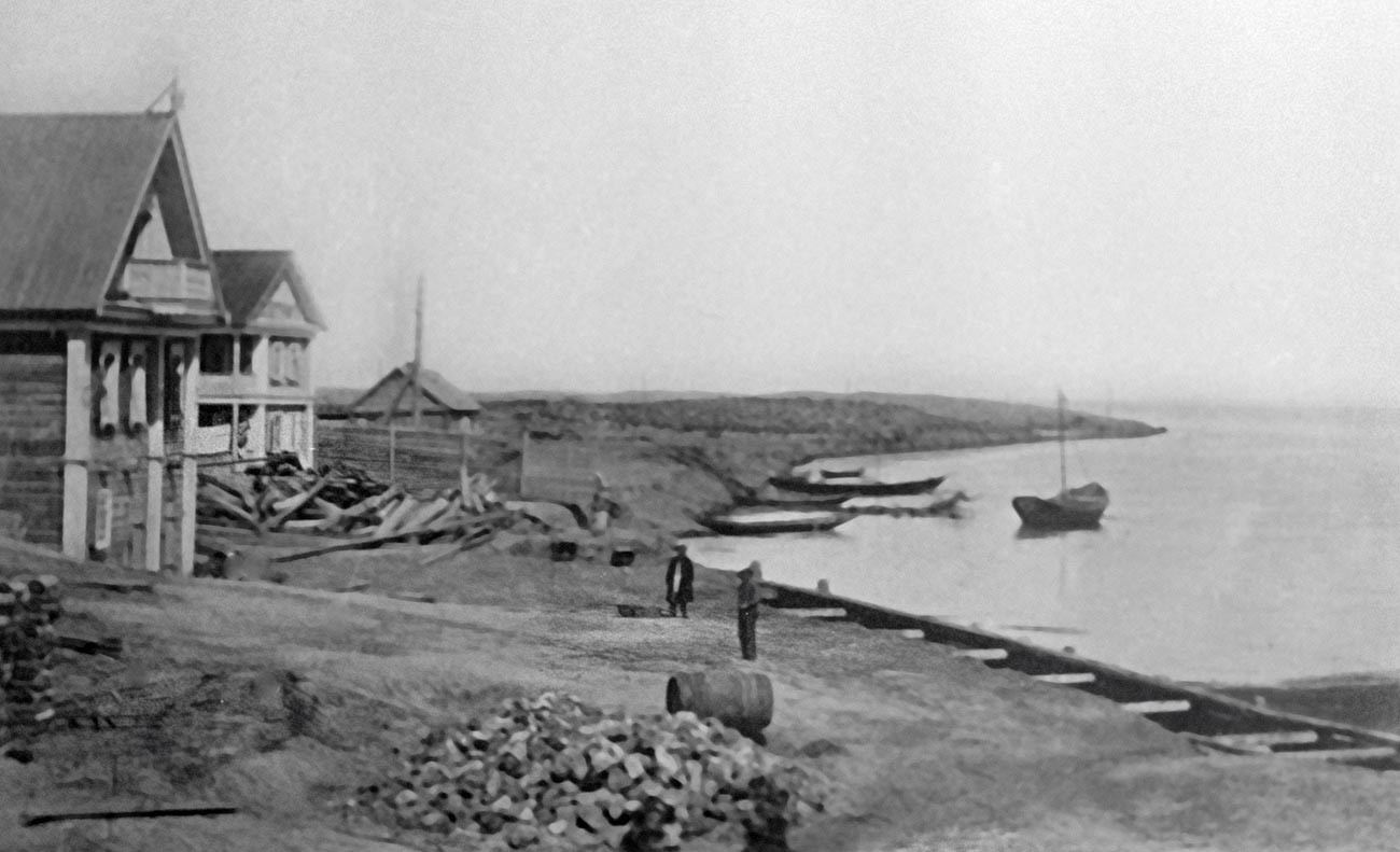 Централна крайбрежна в Царицин, 1915 г.