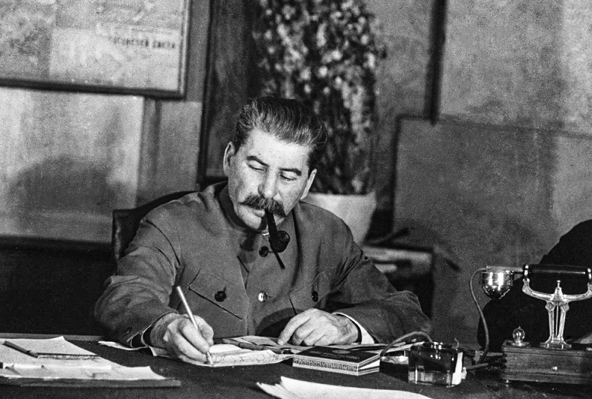 Joseph Stalin in April, 1939