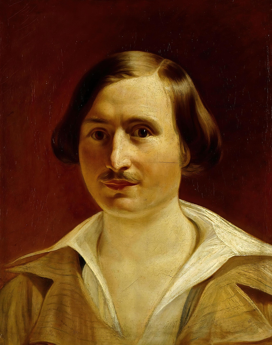 Portrait of Nikolai Gogol by Fyodor Moller