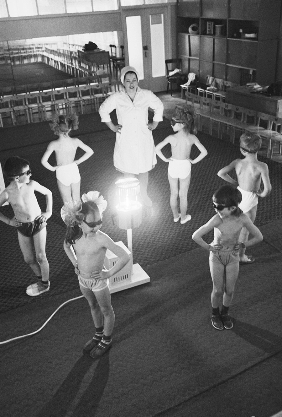 Tratamiento con lámparas de cuarzo, 1987