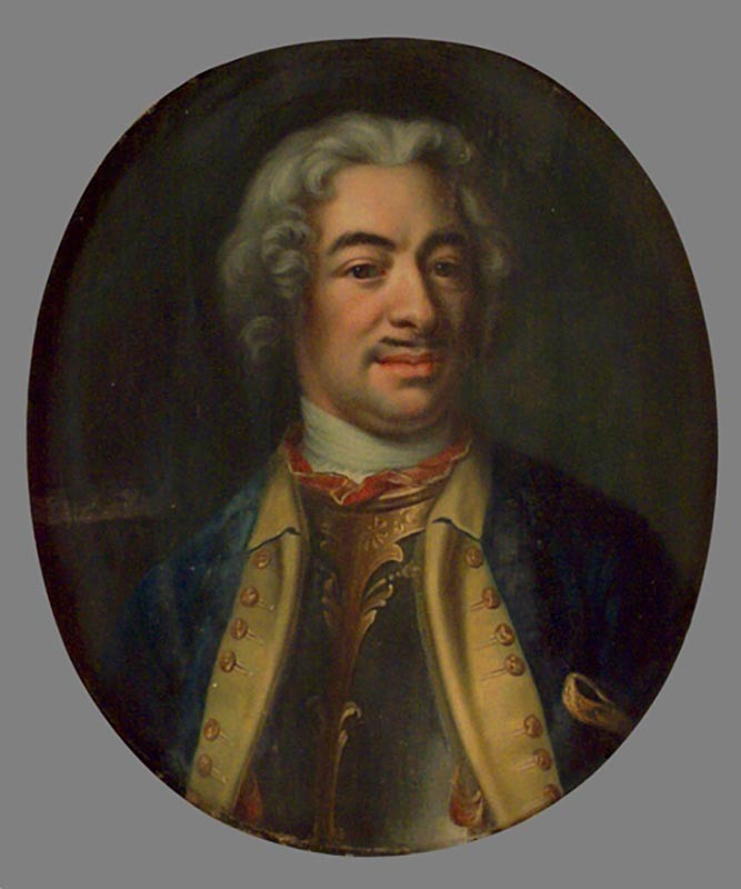 Johan Henrik Scheffel. Retrato de Malcolm Sinclair.
