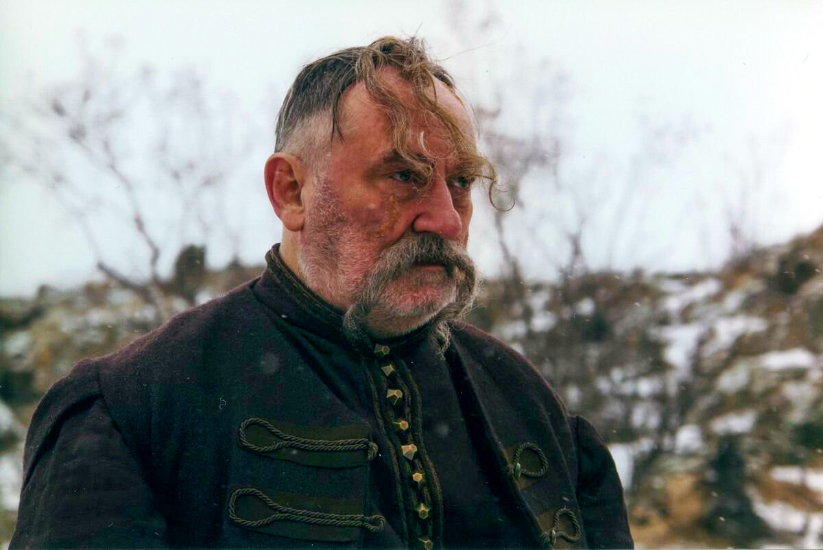Actor Bogdan Stupka as Taras Bulba.