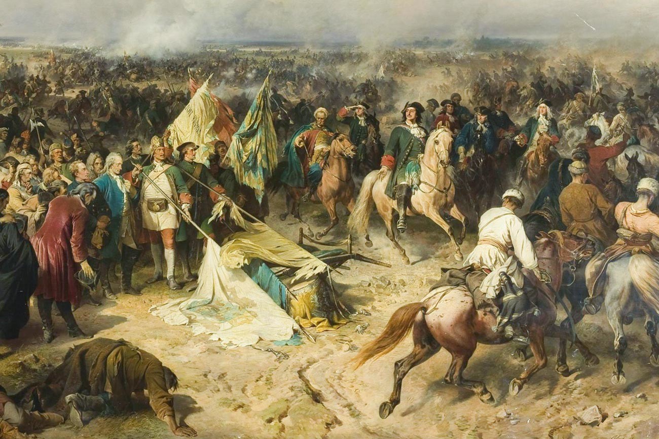Alexander kotzebue. The Victory at Poltava.