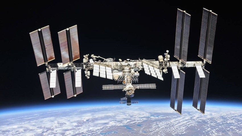Stasiun Ruang Angkasa Internasional (ISS).