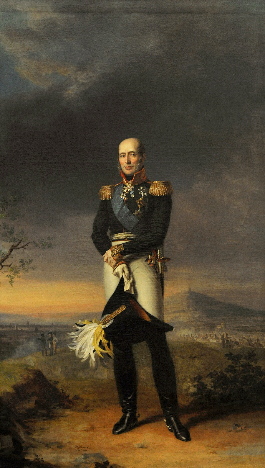 Mikhail B. Barclay de Tolly (1761-1818), feldmaresciallo russo e ministro della Guerra. Ritratto di George Dawe (1781-1829), 1829. Museo Statale dell'Ermitage, San Pietroburgo