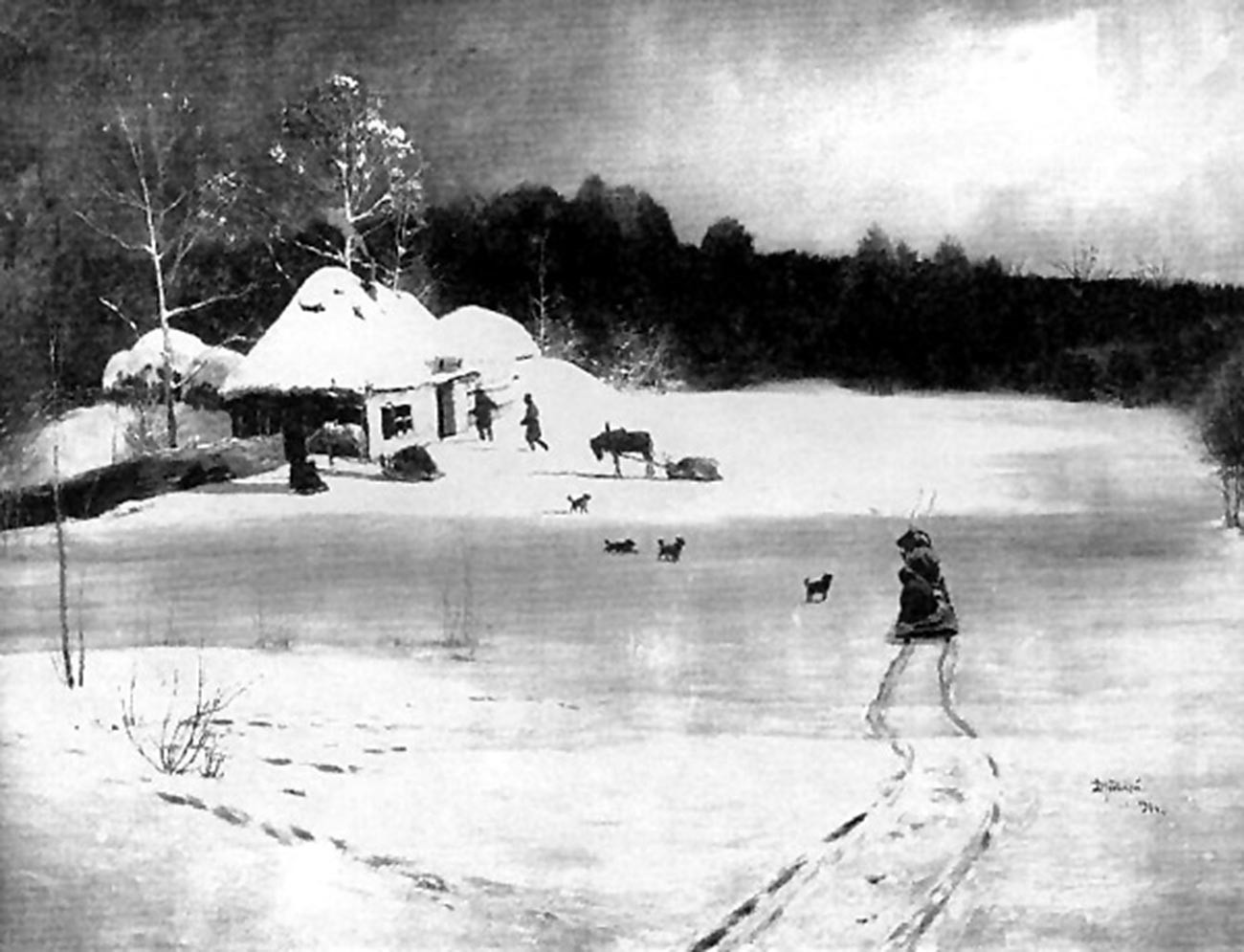 『冬の夜』、ニコライ・ドゥボフスキー