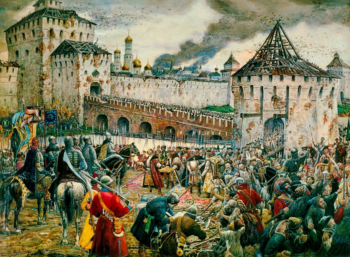 „Протерувањето на Полјаците од Кремљ“, Ернест Лиснер
