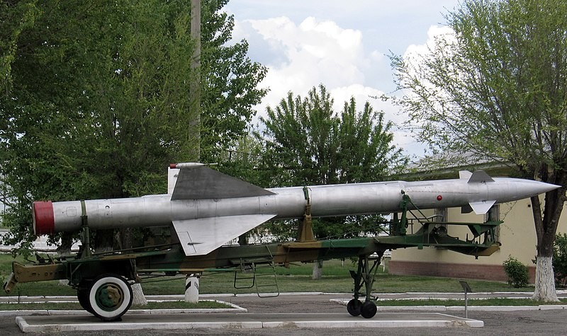 S-25 para la defensa aérea de Moscú. Museo Kapustín Yar en Znamensk