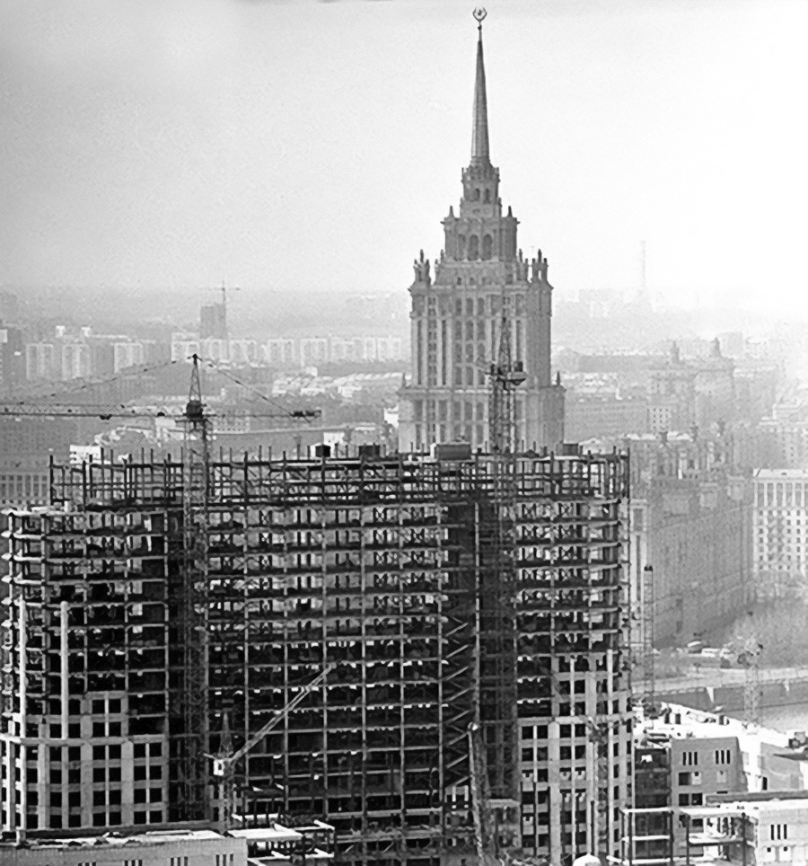 建設されるモスクワ、1960年代