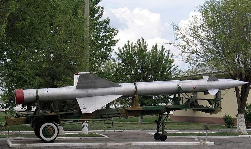 S-25 para a defesa aérea de Moscou. Museu Kapustin Iar, em Znamensk