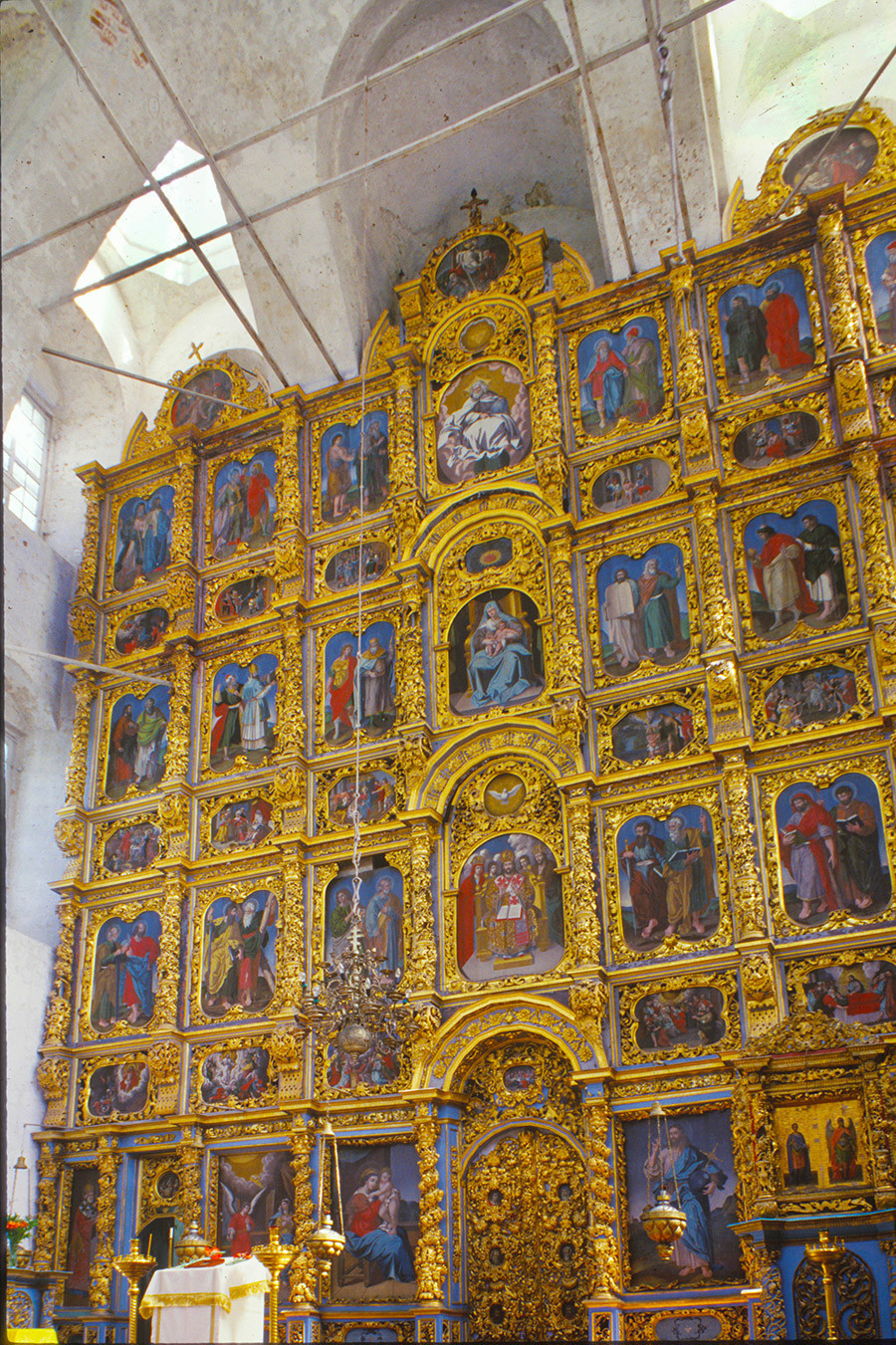 Catedral de la Presentación. Pantalla de iconos. 26 de junio de 1999