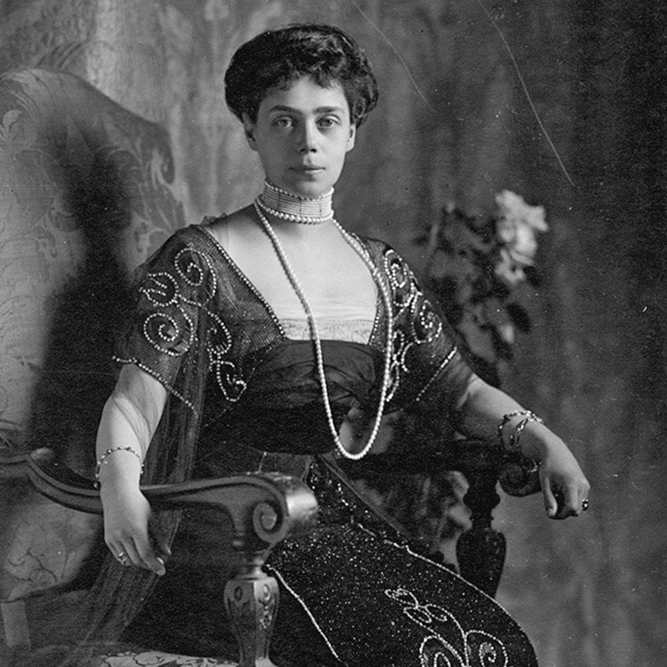 Ксения Александровна в 1910.