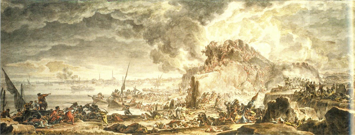 Mikhail Ivanov. The Siege of Izmail.