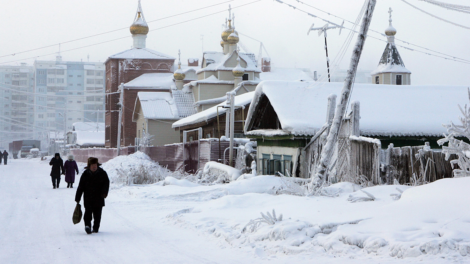 Колоритные улицы Якутска