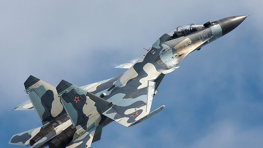  Sujói Su-30 de la Fuerza Aérea Rusa