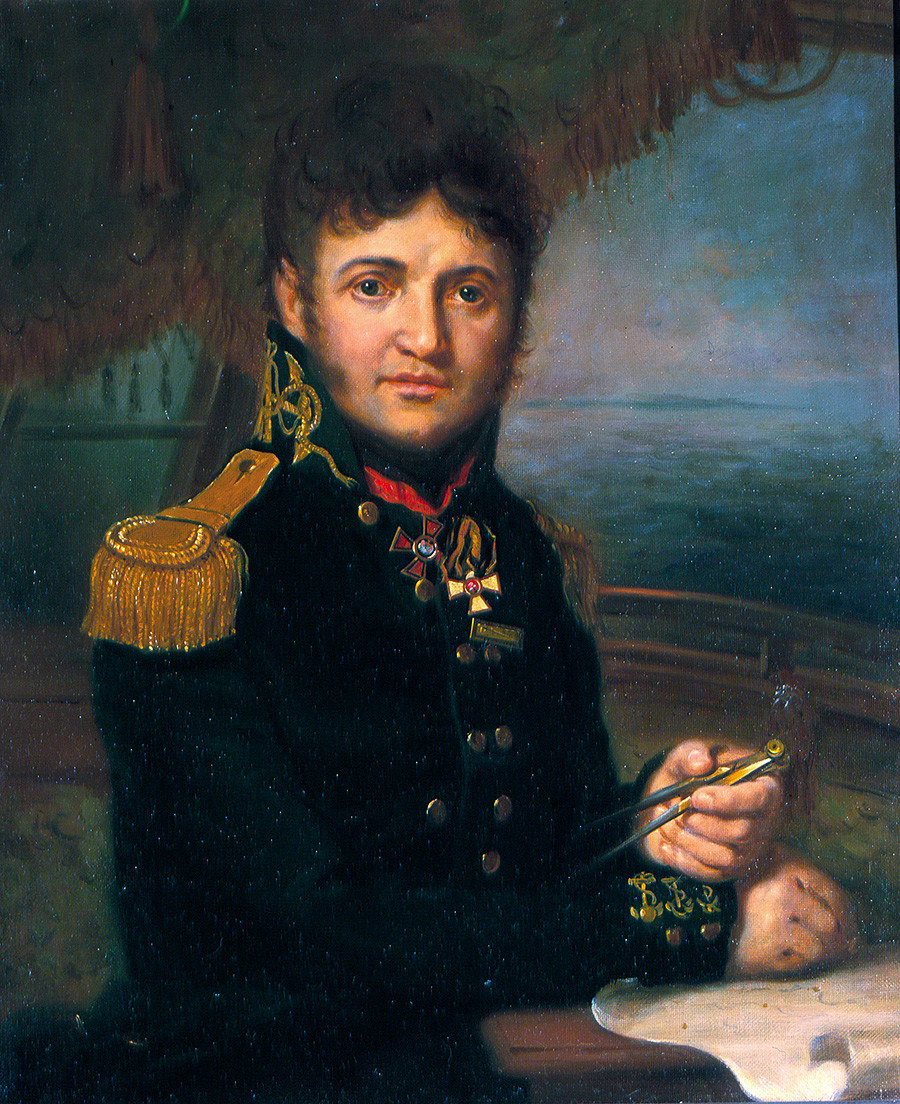 Jurij Lisjanski, portret Vladimira Borovikovskog


