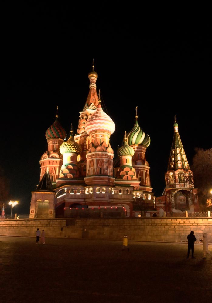 No trip to Moscow would be complete with a spotting of St. Basil's Cathedral