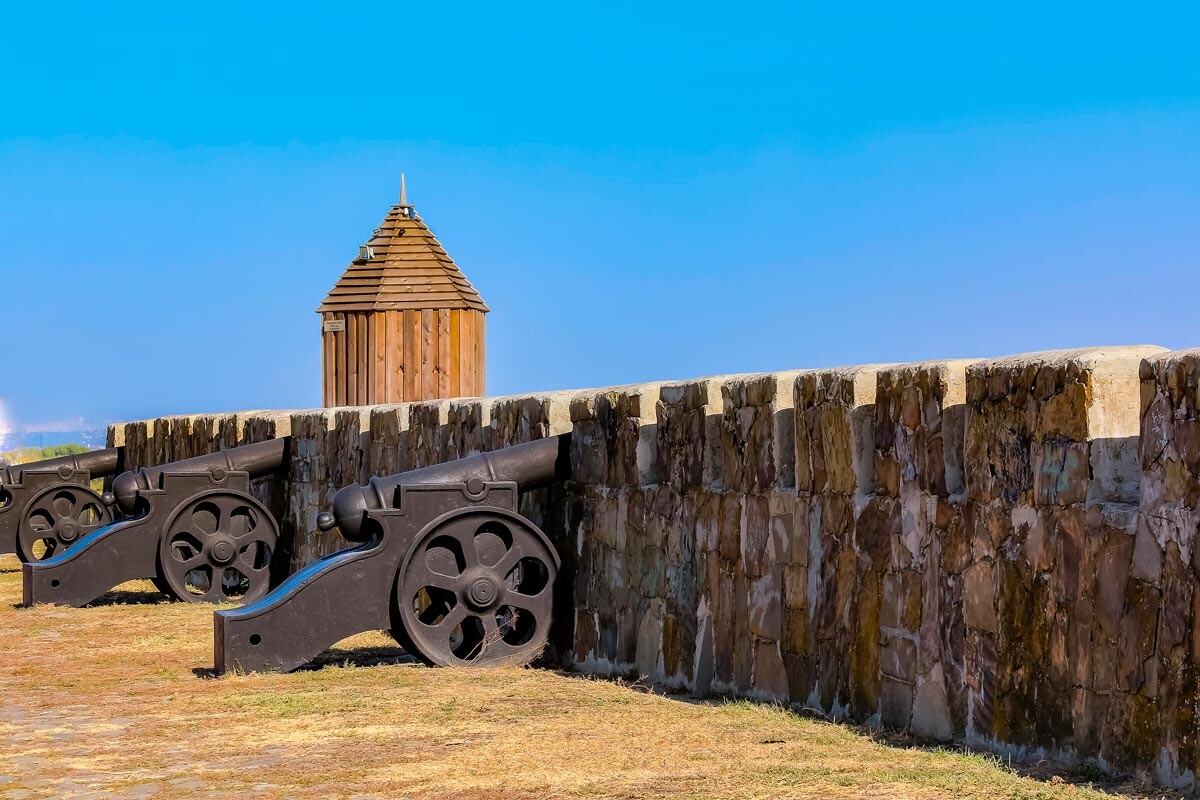 The Azov fortress.