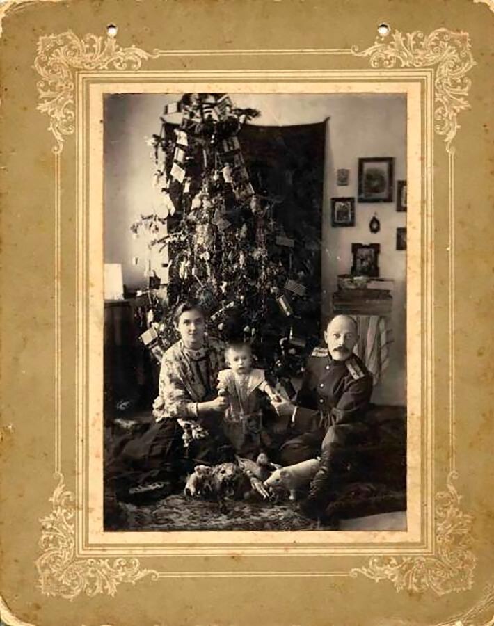 Божићна јелка 1900-1910.