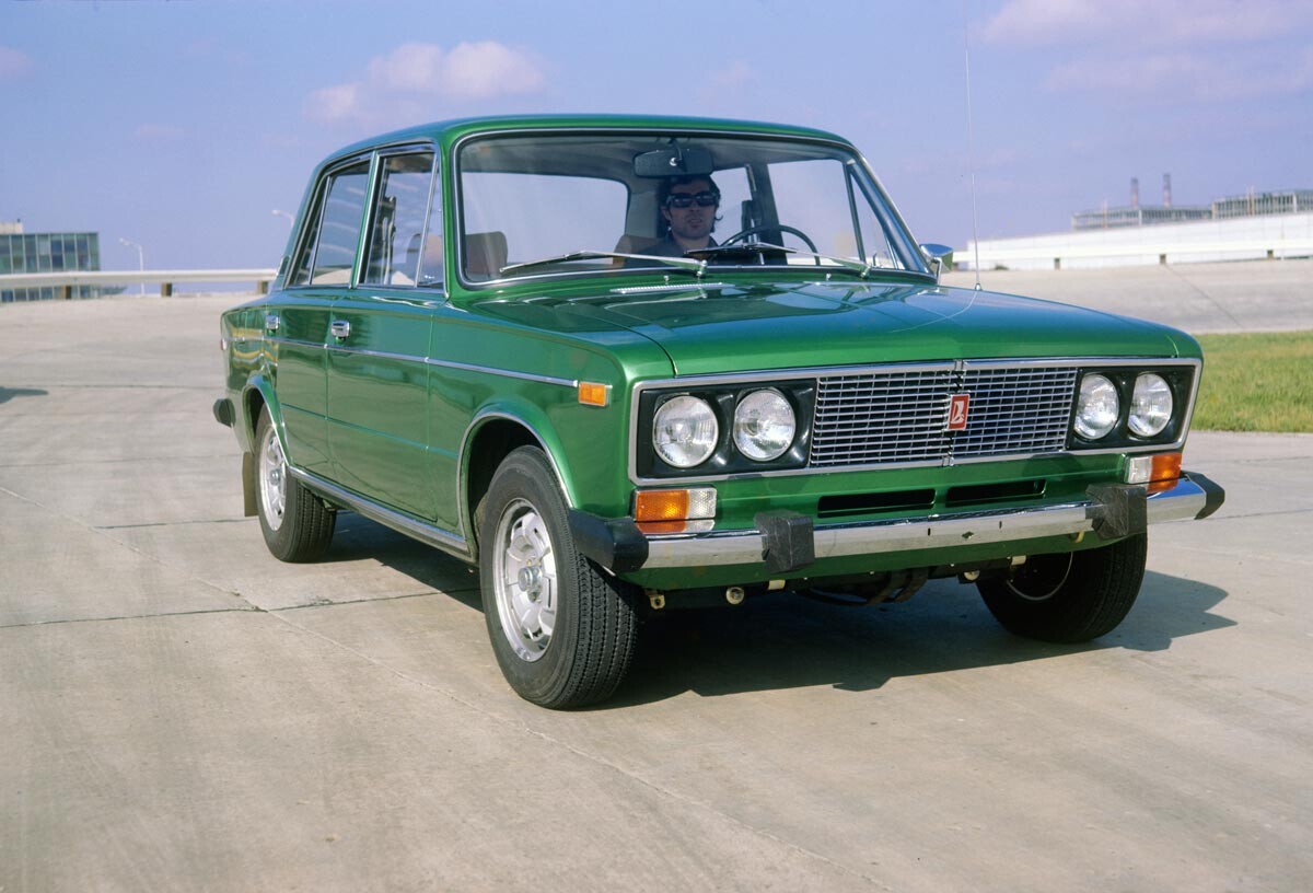 Togliatti. The car of the new model VAZ-2106 of the Volga Automobile Plant