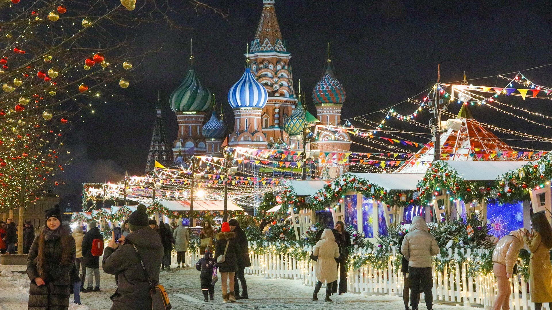 モスクワの新年の装飾 写真特集 ロシア ビヨンド