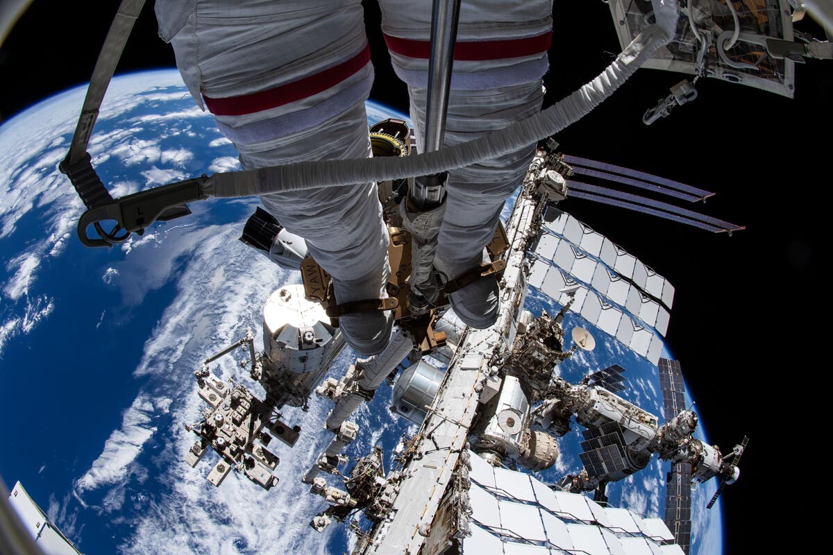 Вид с МКС, сделанный астронавтом НАСА Томасом Маршберном
