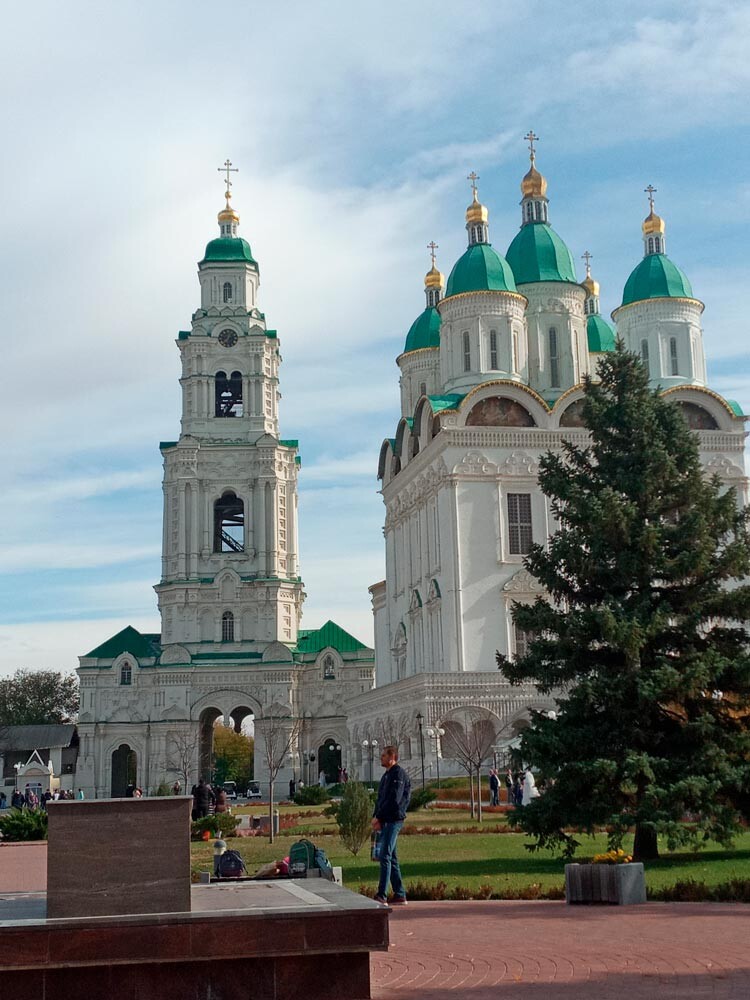La Cattedrale dell'Assunzione ad Astrakhan
